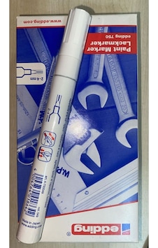 Edding 750 Paınt Marker Kalem Beyaz Beyaz