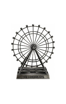 Vintage Metal İngiltere London Eye Biblo Antik Bronz 21 Cm Vintage Metal İngiltere London Eye Biblo Antik Bronz 21 Cm