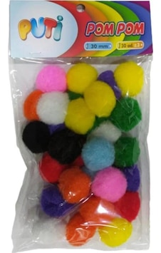 Puti Pom Pom 30 Mm 4469 Puti Pom Pom 30 Mm 4469