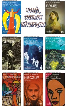 Halil Cibran Kitapları - Karton Kapak 8 Kitap Set & Kırık Ka...