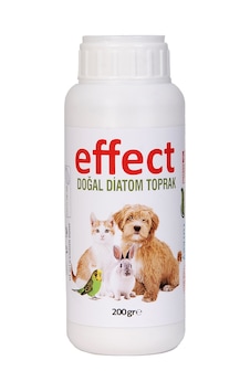 Effect Kedi Köpek İçin Bit Pire Kene Önleyen Saf Doğal Diatom Toprak 200 G Effect Kedi Köpek İçin Bit Pire Kene Önleyen Saf Doğal Diatom Toprak 200 G