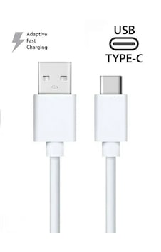 Samsung Galaxy M21 / M30 / M31 / M32 / M40 / M51 / M52 Uyumlu Usb Typec Hızlı Şarj Kablosu 1 Adet - 1 Metre
