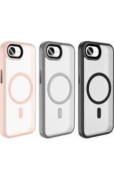 İphone 17e Kılıf Mat Arka Yüzey Wireless Şarj Özellikli Zore Flet M-safe Kapak - Titanyum-gri Titanyum - Gri İphone 17e Kılıf Mat Arka Yüzey Wireless Şarj Özellikli Zore Flet M-safe Kapak - Titanyum-gri Titanyum - Gri