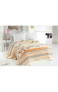 Mink Lacasa Çift Kişilik Battaniye (200x240)-1086 Bej Çok Renkli Mink Lacasa Çift Kişilik Battaniye (200x240)-1086 Bej Çok Renkli
