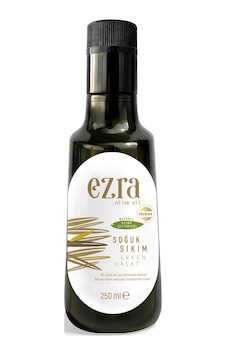 Ezra Olive Oil Premium Naturel Sızma Soğuk Sıkım Erken Hasat 2025-2026 Zeytinyağı 250 ML Ezra Olive Oil Premium Naturel Sızma Soğuk Sıkım Erken Hasat 2025-2026 Zeytinyağı 250 ML