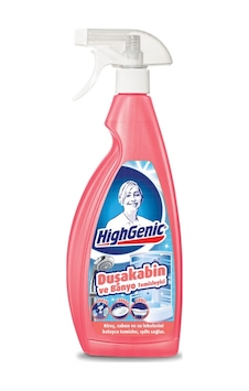 Highgenic Duşakabin ve Banyo Temizleyici Sprey 750 ML Highgenic Duşakabin ve Banyo Temizleyici Sprey 750 ML