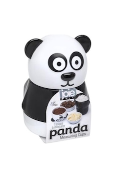 Joıe Panda 4 Parça Ölçü Kabı Seti BEYAZ