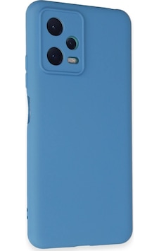 Cosmotex Newface Xiaomi Redmi Note 12 5g Kılıf Nano İçi Kadife Silikon - Mavi Cosmotex Newface Xiaomi Redmi Note 12 5g Kılıf Nano İçi Kadife Silikon - Mavi