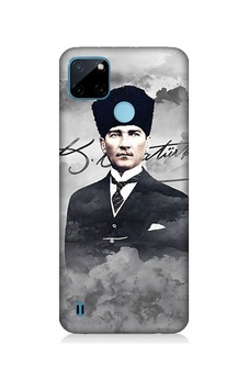 Realme C21y Uyumlu Atatürk Portresi Desenli Silikon Kılıf Realme C21y Uyumlu Atatürk Portresi Desenli Silikon Kılıf