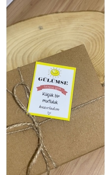 Eticaret Teşekkür Kartı 5x8 Cm 500 Adet Gülümse Eticaret Teşekkür Kartı 5x8 Cm 500 Adet Gülümse