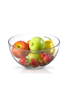 Üçsan Plastik Salata Kasesi 24x12 Cm 4 L Şeffaf Üçsan Plastik Salata Kasesi 24x12 Cm 4 L Şeffaf