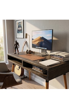 Mobenta Slot Desk: Masif Çalışma & Laptop Masası 2 Gözlü Depolama - 120x60 Cv Ceviz Mobenta Slot Desk: Masif Çalışma & Laptop Masası 2 Gözlü Depolama - 120x60 Cv Ceviz