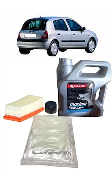 2002-2005 Renault Clio B 1.2 16 Valve Periyodik Bakım Seti