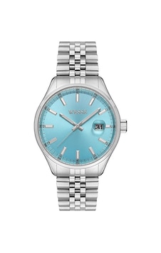 Wesse Wwg206808 Quartz Çelik Gri Mavi Kadran 42 Mm Erkek Kol Saati Wesse Wwg206808 Quartz Çelik Gri Mavi Kadran 42 Mm Erkek Kol Saati