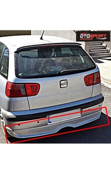Seat Ibiza Mk2 Arka Tampon Eki Fiberglass Boyasız Seat Ibiza Mk2 Arka Tampon Eki Fiberglass Boyasız
