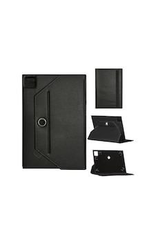 Samsung Galaxy Uyumlu Tab S9 Fe Plus Sm-x610 Tablet Kılıfı Siyah Kapaklı Ve Askılı Standlı Kapak Samsung Galaxy Uyumlu Tab S9 Fe Plus Sm-x610 Tablet Kılıfı Siyah Kapaklı Ve Askılı Standlı Kapak
