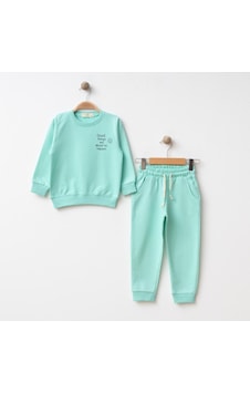 Bebolly 2li Takım Good Things Baskılı Mint-13140 Mint Bebolly 2li Takım Good Things Baskılı Mint-13140 Mint