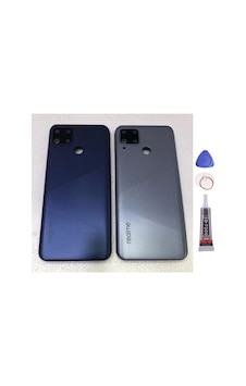 Realme C15 Siyah Arka Kapak Batarya Kapağı Pil Kapağı Yapışkan Ve Sökme Aparatıyla Beraber Full Set Siyah Realme C15 Siyah Arka Kapak Batarya Kapağı Pil Kapağı Yapışkan Ve Sökme Aparatıyla Beraber Full Set Siyah