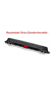 Honda Jazz Uyumlu Siyah Difüzör Difizör Yuvarlak Egzoz Görünüm Kulaklı Tip Honda Jazz Uyumlu Siyah Difüzör Difizör Yuvarlak Egzoz Görünüm Kulaklı Tip