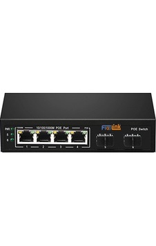 Freelink Frl 4P2S 4 Port Poe 10/100/1000 2Xuplink 65W Switch Freelink Frl 4P2S 4 Port Poe 10/100/1000 2Xuplink 65W Switch