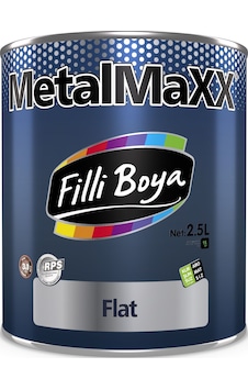 Filli Boya Metalmaxx Flat Antipaslı Sentetik Yağlı Boya 2,5 Lt Filli Boya Metalmaxx Flat Antipaslı Sentetik Yağlı Boya 2,5 Lt