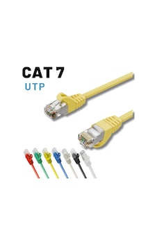 Irenıs Sarı 50 Cm Cat7 Utp Ethernet Network İnternet Lan Ağ Kablosu Irenıs Sarı 50 Cm Cat7 Utp Ethernet Network İnternet Lan Ağ Kablosu