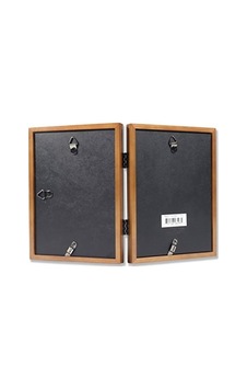 Frames 766057d Küçük Hindistan Cevizi Ahşap Menteşeli Çift Resim Çerçevesi, 13,8 X 17,7 Cm Frames 766057d Küçük Hindistan Cevizi Ahşap Menteşeli Çift Resim Çerçevesi, 13,8 X 17,7 Cm