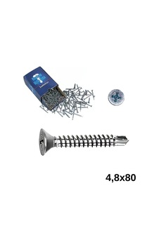 Selectron 4,8x80 Yıldız Havşa Başlı Matkap Uçlu Vida 250 Ad Selectron 4,8x80 Yıldız Havşa Başlı Matkap Uçlu Vida 250 Ad