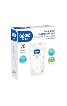 Wee Baby Süt Saklama Poşeti 20lı 558 Wee Baby Süt Saklama Poşeti 20lı 558
