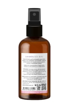 Akita Doğal Lavantalı Cam Şişe Gül Suyu 100 ML
