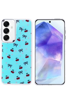 Samsung Uyumlu Galaxy A35 Kılıf Airbag Tasarımlı Zore Hadra Kapak Kiraz Samsung Uyumlu Galaxy A35 Kılıf Airbag Tasarımlı Zore Hadra Kapak Kiraz