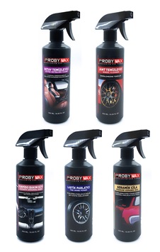 Probywax Probybox 5'li Oto Temizlik Seti 5x500 Ml Probywax Probybox 5'li Oto Temizlik Seti 5x500 Ml