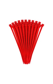 Tügen Kırmızı Kablo Bağı 4,8 X 250 Mm 100 Adet Tügen Kırmızı Kablo Bağı 4,8 X 250 Mm 100 Adet