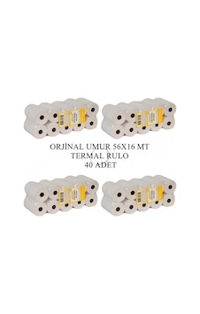 Ofis 56x16mt Termal Yazarkasa Pos 40 Adet-1 Ofis 56x16mt Termal Yazarkasa Pos 40 Adet-1