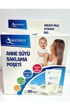 Multiplus Anne Sütü Saklama Poşeti 20'Li Multiplus Anne Sütü Saklama Poşeti 20'Li