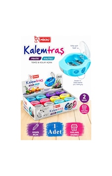 Jumbo Kalemtraş 2 Bıçaklı 1 Adet Mk-1331 Mikro Jumbo Kalemtraş 2 Bıçaklı 1 Adet Mk-1331 Mikro