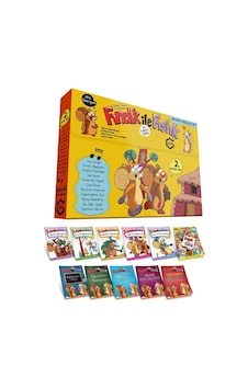 Fındık İle Fıstık Okuma Anlama Seti 2. Sınıf (10 Kitap) - Feridun Depe Fındık İle Fıstık Okuma Anlama Seti 2. Sınıf (10 Kitap) - Feridun Depe