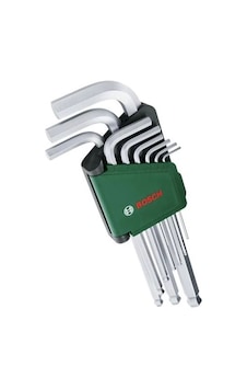 Bosch Alyan Anahtar Takımı Hex 9 Parça