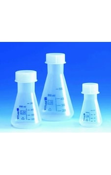 Vida Kapaklı Plastik Erlen 250 Ml Vida Kapaklı Plastik Erlen 250 Ml