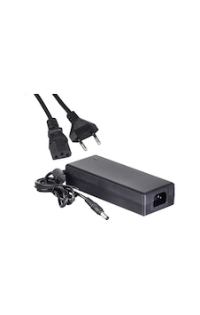 Ht-4202000xm 220 Volt 42 Volt 2 Amper 5.5 2.5mm Plastik Kasa Adaptör Siyah