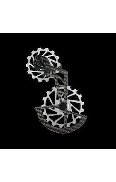 Nova Ride Ceramic Ospw Shimano 105 R7000 Gri Karbon Bisiklet Aktarıcı Kafesi Siyah