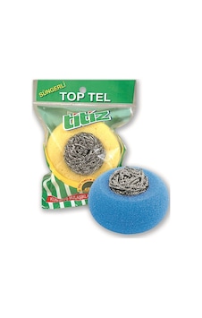 Titiz Süngerli Top Tel 2 Adet Titiz Süngerli Top Tel 2 Adet