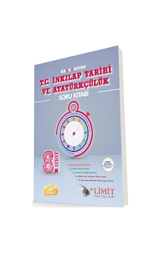 8.Sınıf T.C. İnkılap Tarihi ve Atatürkçülük Soru Bankası - Limit Yayınları 8.Sınıf T.C. İnkılap Tarihi ve Atatürkçülük Soru Bankası - Limit Yayınları