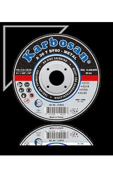 Karbosan Metal Kesme Kesici 115x3.0x22 10 Adet Karbosan Metal Kesme Kesici 115x3.0x22 10 Adet