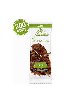 Okkalı Tek Fincanlık Türk Kahvesi Sade 200 Adet Okkalı Tek Fincanlık Türk Kahvesi Sade 200 Adet