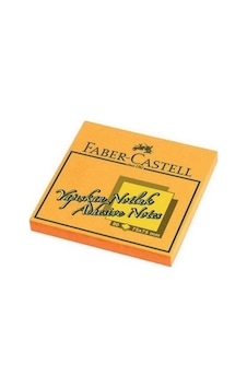 Faber Castell Not Kağıdı 75 75 Yapışkanlı Turuncu Faber Castell Not Kağıdı 75 75 Yapışkanlı Turuncu