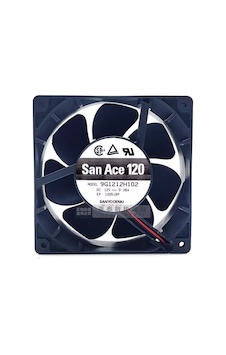 Sanyo Denkı San Ace 120 9g1212h102 Aksiyel Soğutma Fanı 12v Dc 120x120x38 Mm - Çift Bilyalı Rulmanlı Sanyo Denkı San Ace 120 9g1212h102 Aksiyel Soğutma Fanı 12v Dc 120x120x38 Mm - Çift Bilyalı Rulmanlı