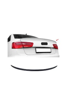 AUDİ A6 2011.2018 C7 PLASTİK PARLAK SİYAH SPOİLER-SPOYLER AUDİ A6 2011.2018 C7 PLASTİK PARLAK SİYAH SPOİLER-SPOYLER