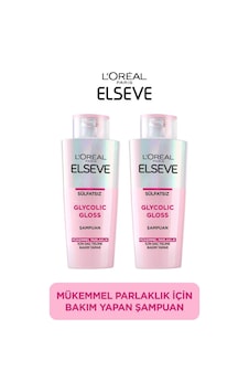 Glycolic Gloss Mükemmel Parlaklık İçin Bakım Yapan Şampuan 200ml 2'li Set pktmczbkmst-8933 Glycolic Gloss Mükemmel Parlaklık İçin Bakım Yapan Şampuan 200ml 2'li Set pktmczbkmst-8933