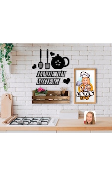 Bk Home Isme Özel Mutfak Duvar Süsü Ahşap Karikatürlü Tablo Ve Do (551044174) Bk Home Isme Özel Mutfak Duvar Süsü Ahşap Karikatürlü Tablo Ve Do (551044174)